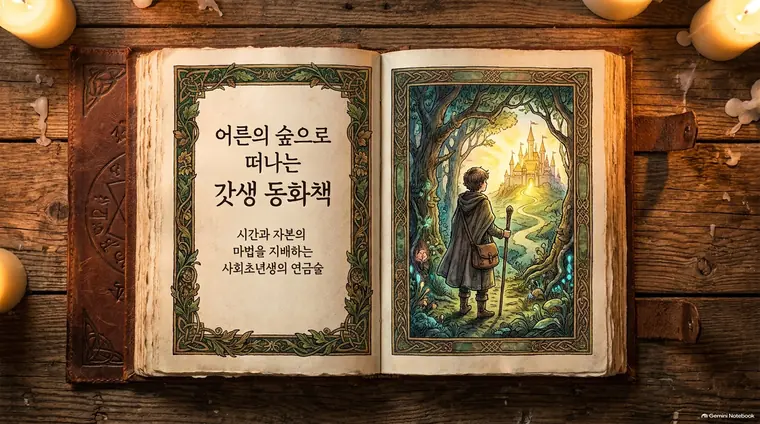 동화책 삽화 스타일로 만든 예시 슬라이드