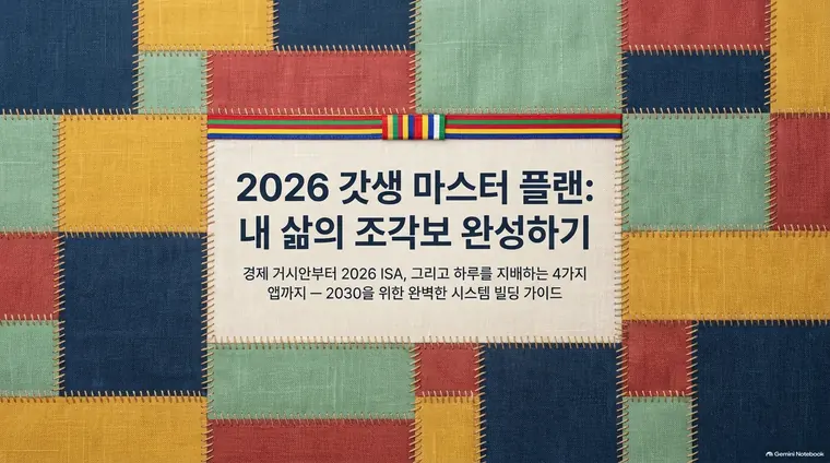 조각보 색동 스타일로 만든 예시 슬라이드