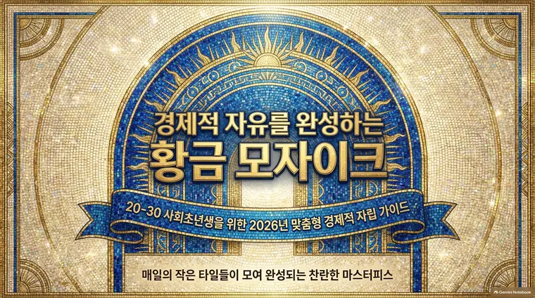 모자이크 타일 아트 스타일로 만든 예시 슬라이드