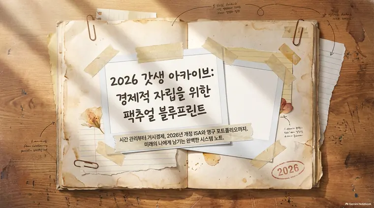 빛바랜 폴라로이드 콜라주 스타일로 만든 예시 슬라이드