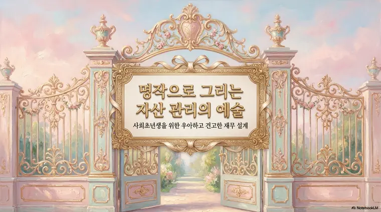 로코코 스타일로 만든 예시 슬라이드