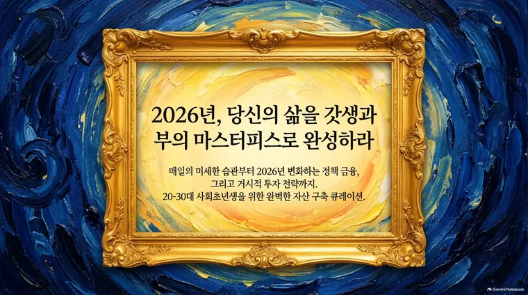 후기인상주의 유화 스타일로 만든 예시 슬라이드