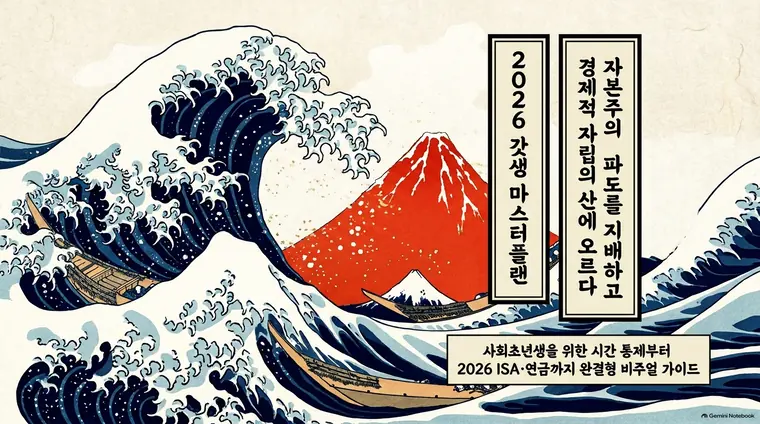 우키요에 목판화 스타일로 만든 예시 슬라이드