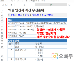 연산자 계산 우선순위 예제