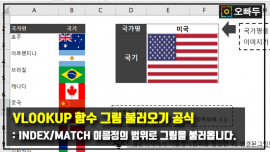 VLOOKUP 함수 이미지 불러오기 공식_썸네일