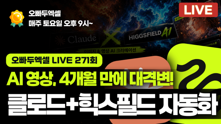 AI 영상 제작이 이렇게 쉬워진다고? Claude + 힉스필드 MCP 자동화 완벽 정리