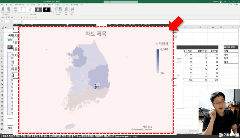 지도차트 만들기 전_크기