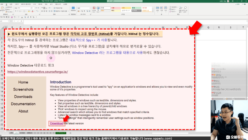 윈도우 고유값 hWnd 전_R