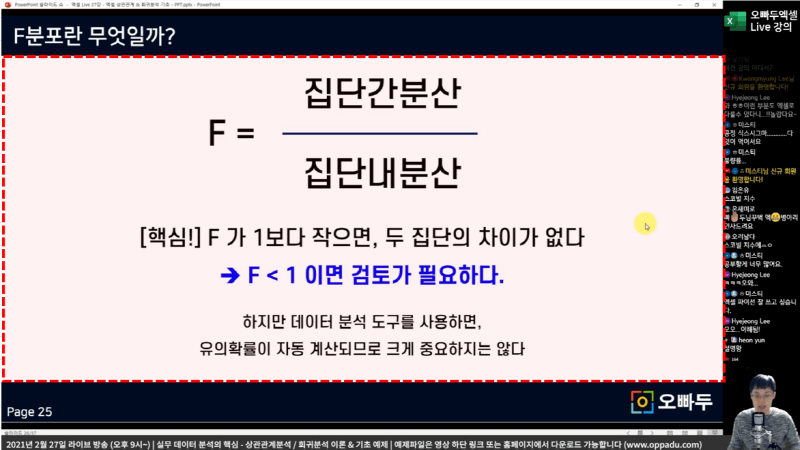 엑셀 F분포란_크기