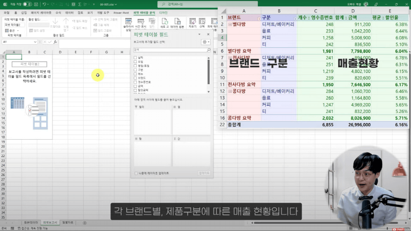 엑셀 집계 방식 합계 계산 정리 (1)_R