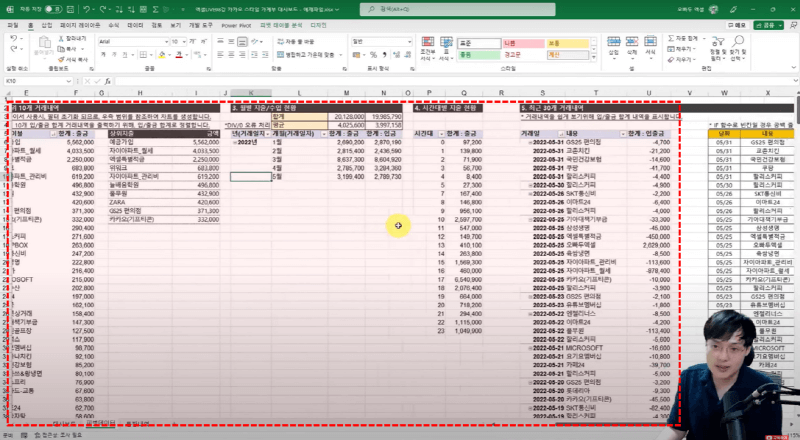 가계부 분석 자료 완성_R