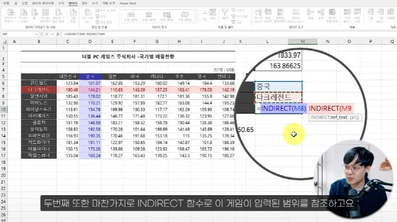 엑셀 이름범위 빅데이터 관리 방법 (1)