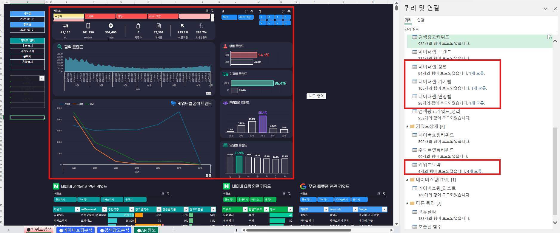 엑셀-키워드_문의사항