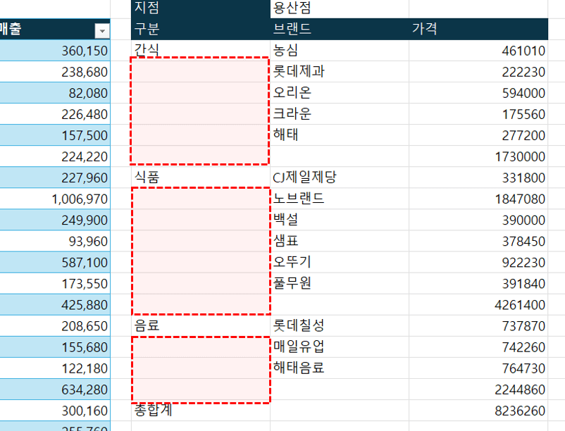 엑셀-셀-병합-자동화-적용