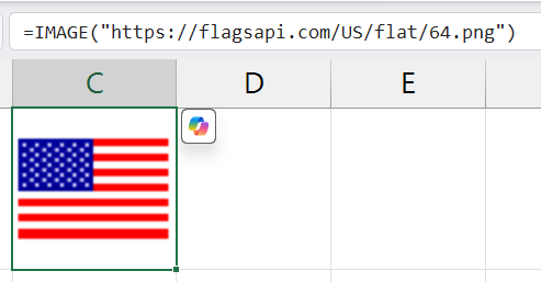 엑셀-국기-출력
