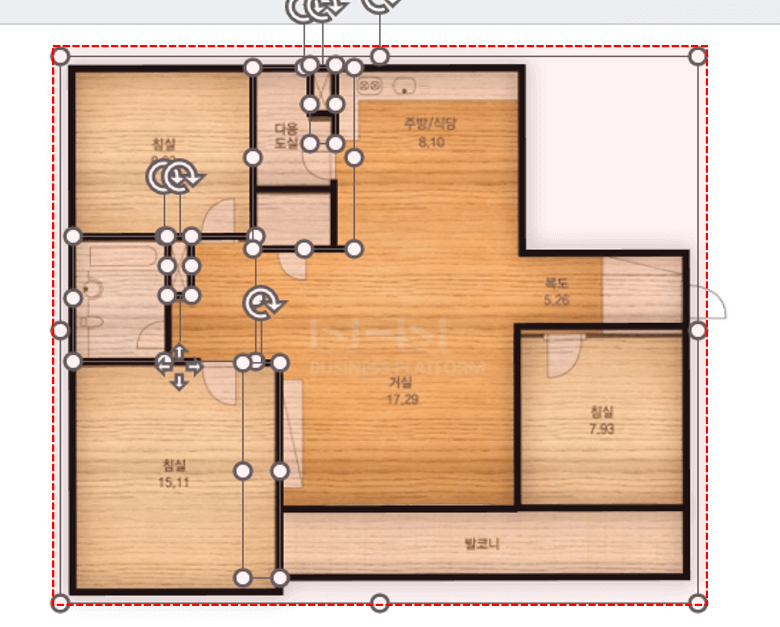 PPT-도면-벽-만들기
