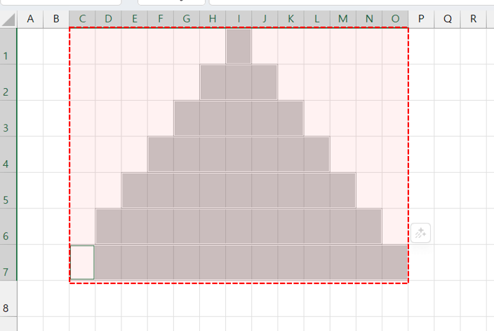 엑셀-트리-범위-선택