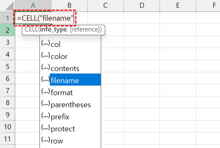 엑셀-시트명-자동-연동-cell-함수
