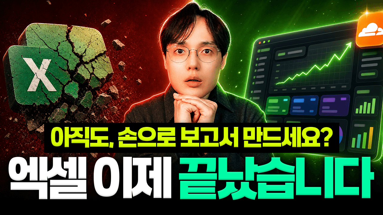 엑셀 보고서를 실시간 웹 대시보드로 자동화하는 방법